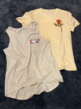 Disney Fan Tank Top/T-Shirt Duo (Medium)